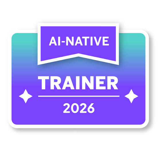 Certified AI-Native Trainer 2026 badge